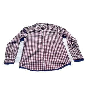 Runamuck by Primark‎ Sz Medium Men's Checked Button up Shirt